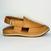 Premium Dark Camel Kaptan Chappal