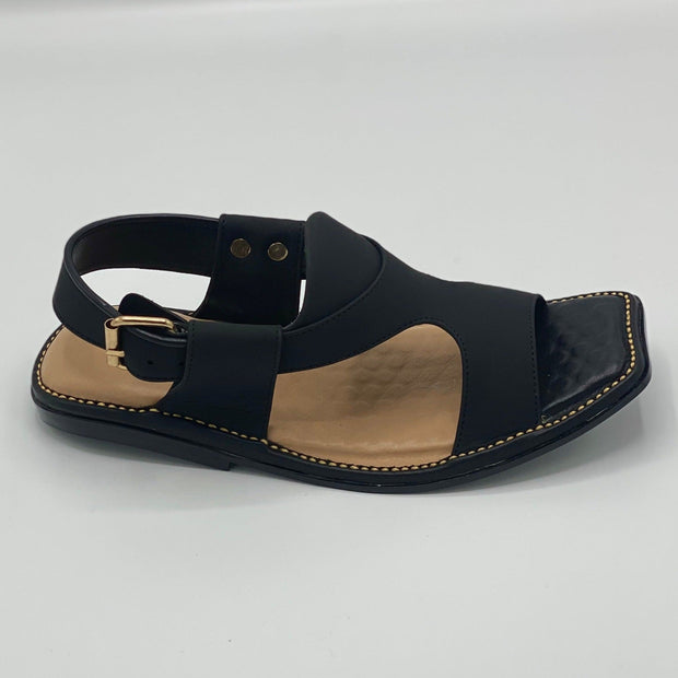 Panjadar Chappal Black